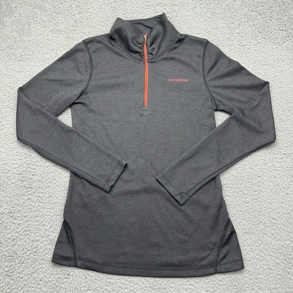 New Balance S1412VLD605 Womens Medium 1/4 Zip Lightweight L/S Activewear Shirt